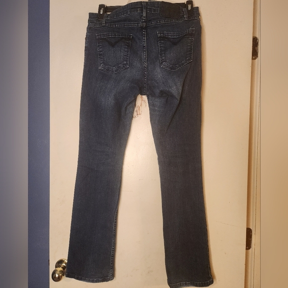 Harley-Davidson Blue Straight Leg Jeans Timeless Fit - Picture 2 of 6